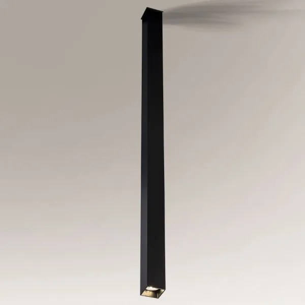 Shilo 1704 - Stropné svietidlo DOHA 1xGU10/15W/230V čierna