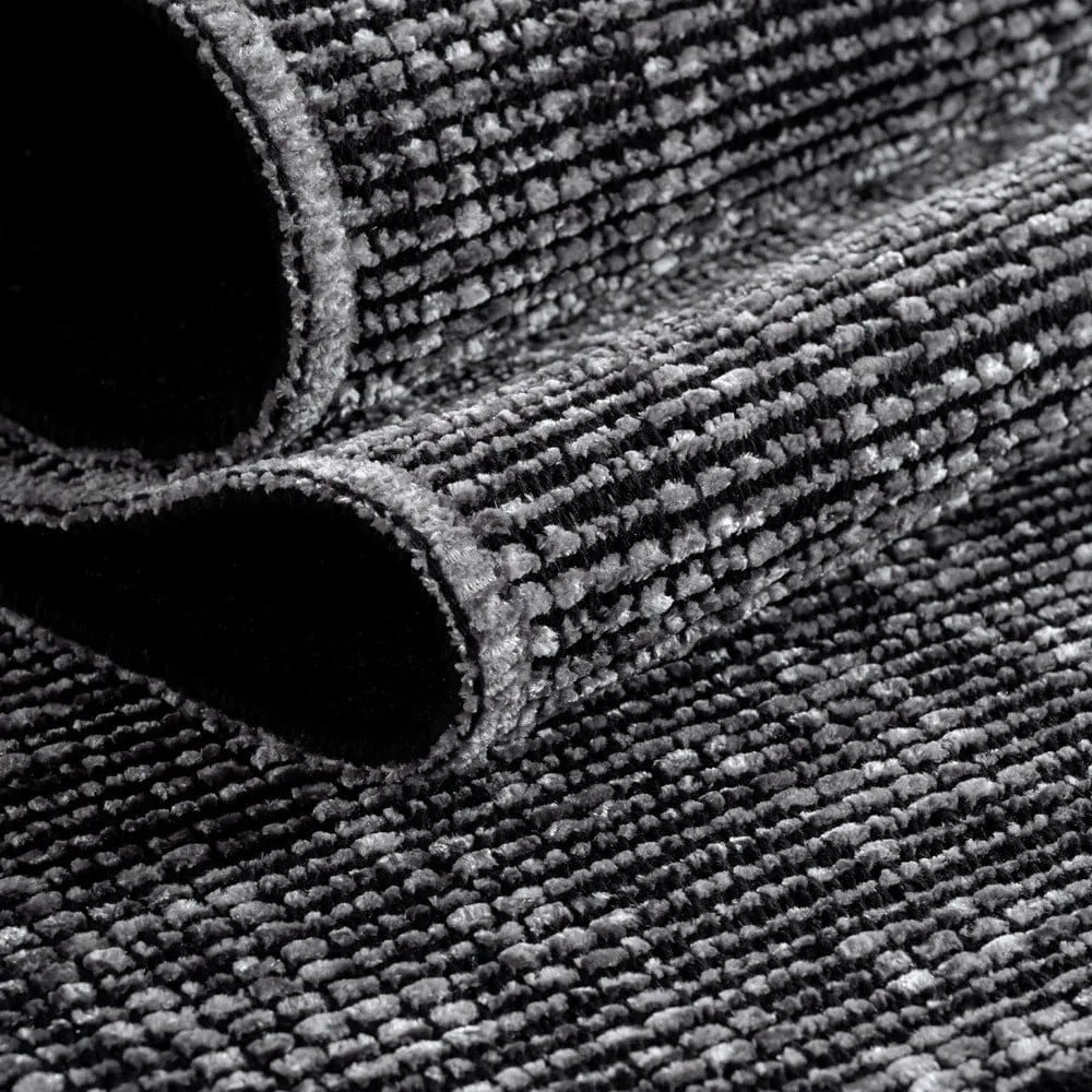 Tmavosivý prateľný koberec 80x150 cm Space 1900 – Ayyildiz Carpets