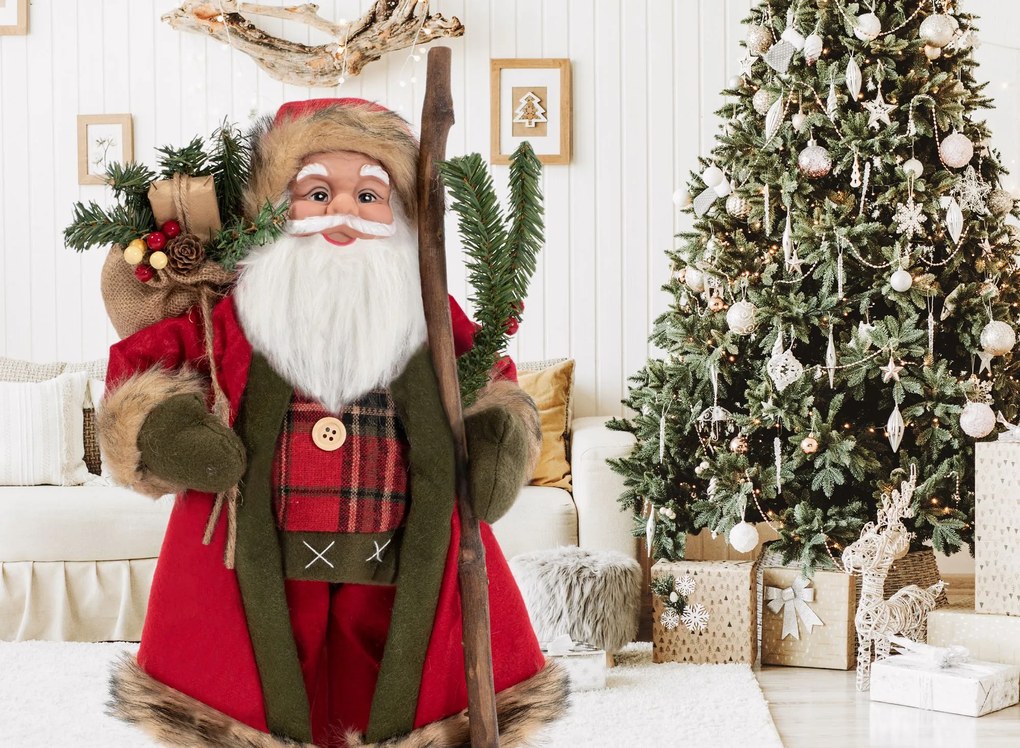 Tutumi Tutumi, veľká figúrka Santa Clausa XXL 50cm KL-21X40, červená, CHR-06981