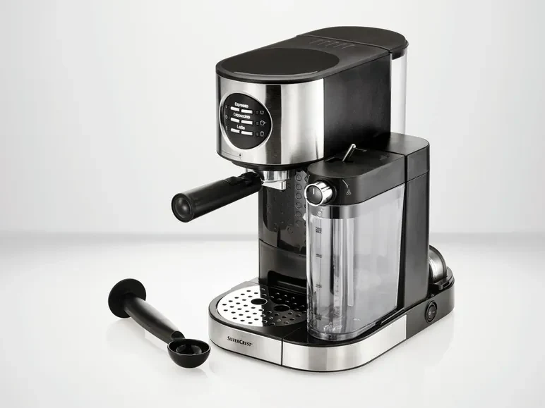 SILVERCREST® Espresso kávovar s napeňovačom mlieka SE (100271697)