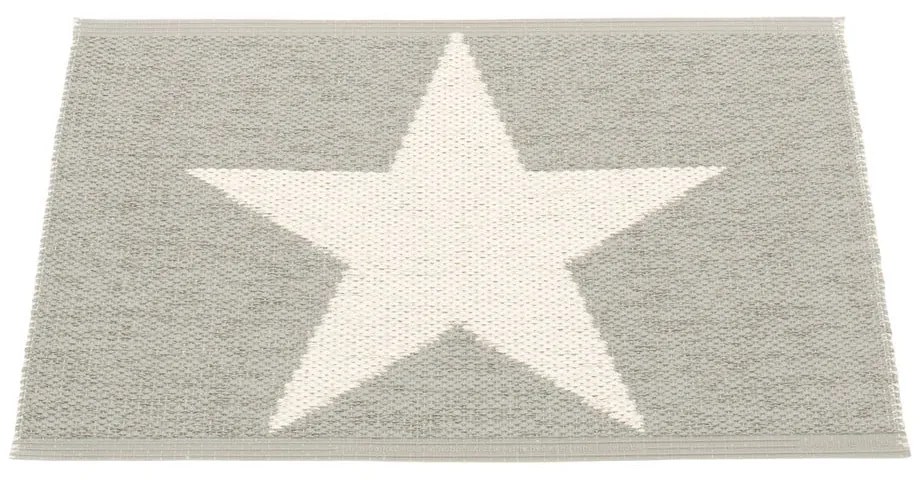 Svetlosivý vnútorný a vonkajší koberec 70x50 cm Viggo Warm Grey – Pappelina