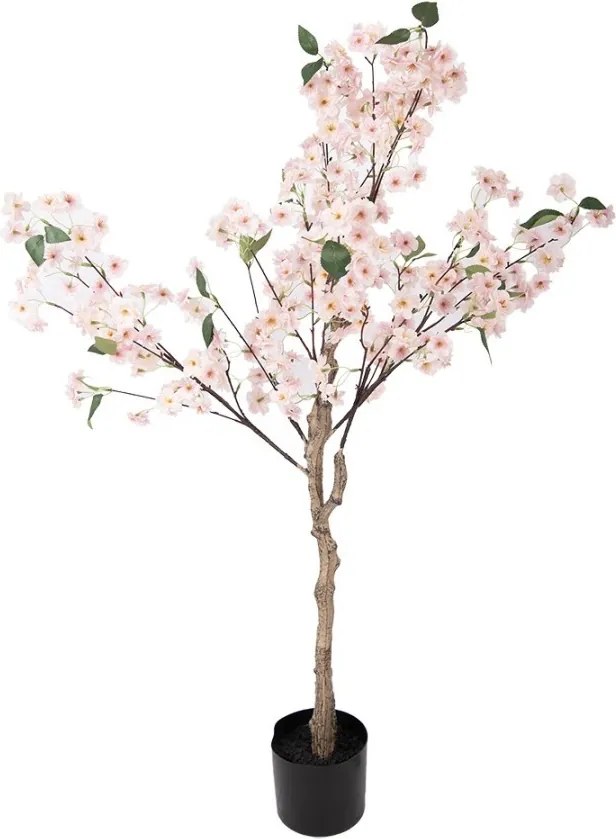 Umelý stromček čerešňa s ružovými kvetmi Cherry Blossom- 30*30*120 cm