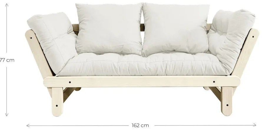 Variabilná pohovka Karup Design Beat Natural Clear/Wheat Beige