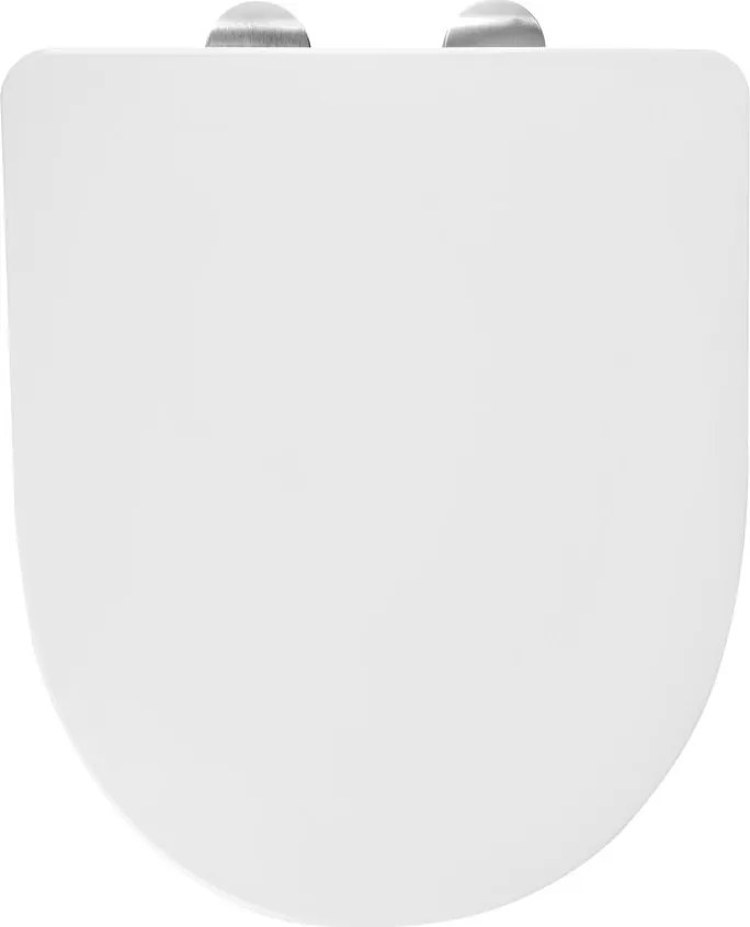 Aqualine JALTA WC sedátko, Soft Close, biela PBS103