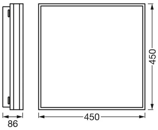 Ledvance - LED Stmievateľné stropné svietidlo SMART+ MAGNET LED/42W/230V Wi-Fi