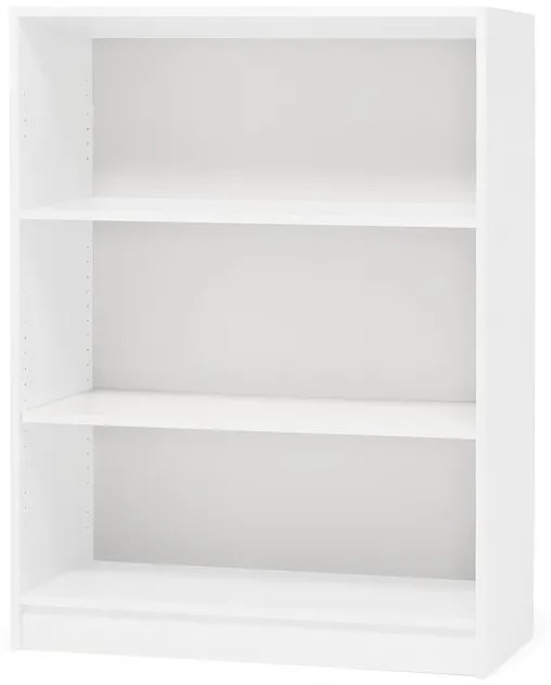 Knižnica THEO, 1250x1000x300 mm, biela