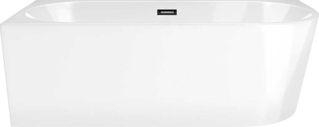 Rohová vaňa Corsan Intero ľavá 170 s čiernym korkom