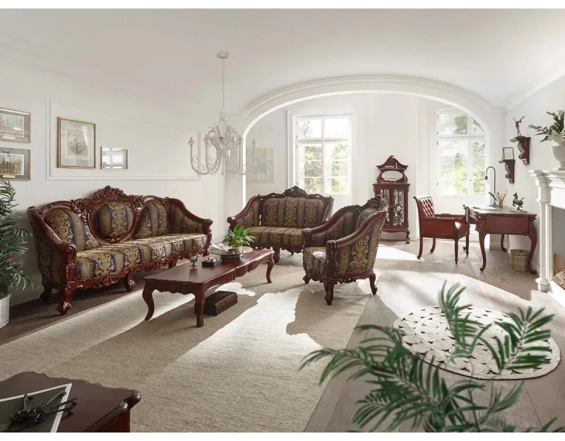 furniture-nabytek.cz - Kancelárske kreslo Cambridge II, masívna pravá koža, lakované, hnedé