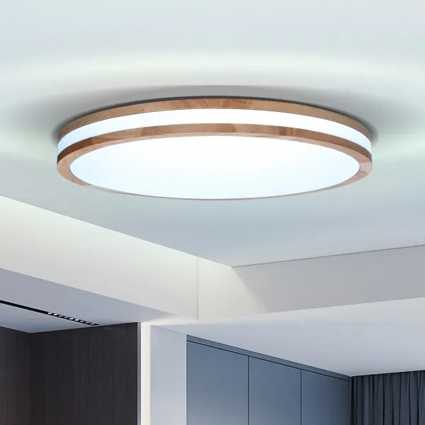 Brilagi-LED Stmievateľné svietidlo MOLINA LED/72W/230V 3000-6500K dub pr. 78 cm+DO