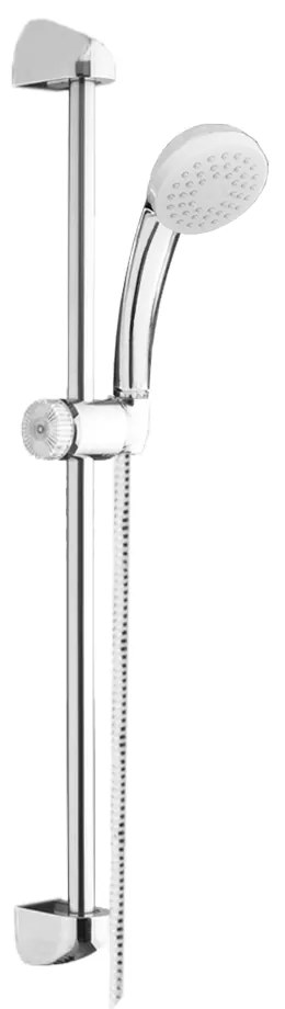Mereo Mereo, Sprchová súprava, jednopolohová sprcha, sprchová hadica, nastaviteľný držiak, plast/chróm, MER-CB900Y