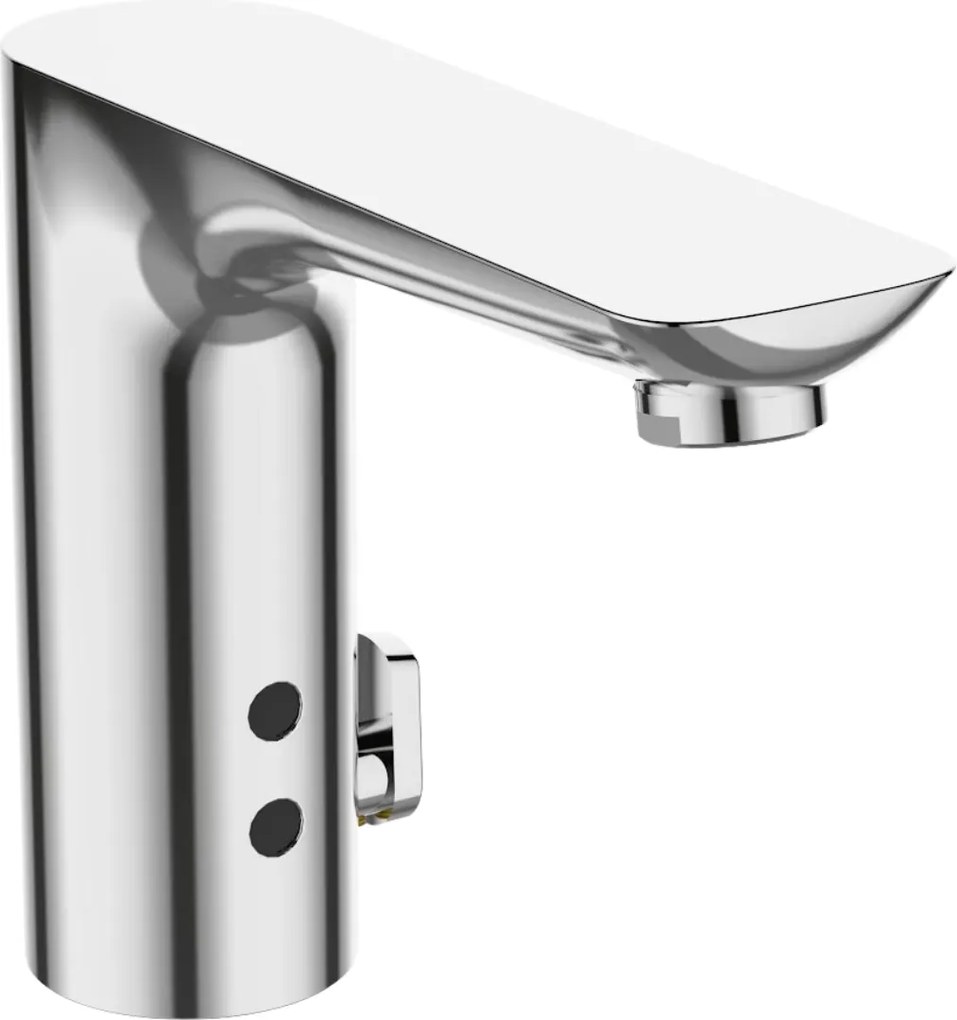 Invena Smart, bezdotyková umývadlová batéria s reguláciou teploty vody, 230V, chrómová, INV-BD-00-001-V Leták: https://cloud.invena.pl/s/nnXaZKg3crBrRkz/download?path=%2FPliki%20do%20strony%20www%2FBD-00-001-V/Inne/BD-00-001-V-ulotka-PL…