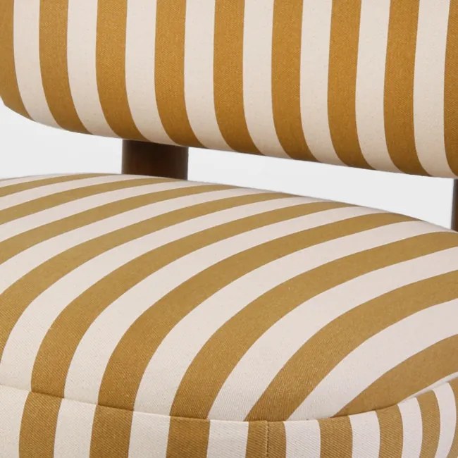 Kreslo LUMEN béžové / biele 741098