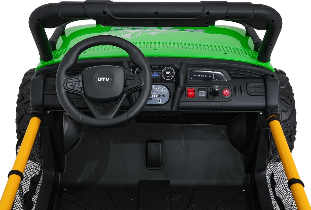 Ramiz Elektrická bugina UTV SPEED pre deti zelená