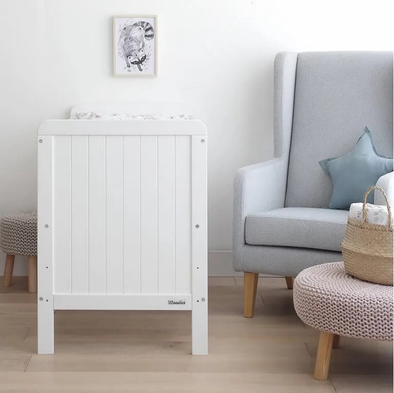 WO Detská postieľka Country Cot 120x60 Variant úložný box: Bez úložného boxu