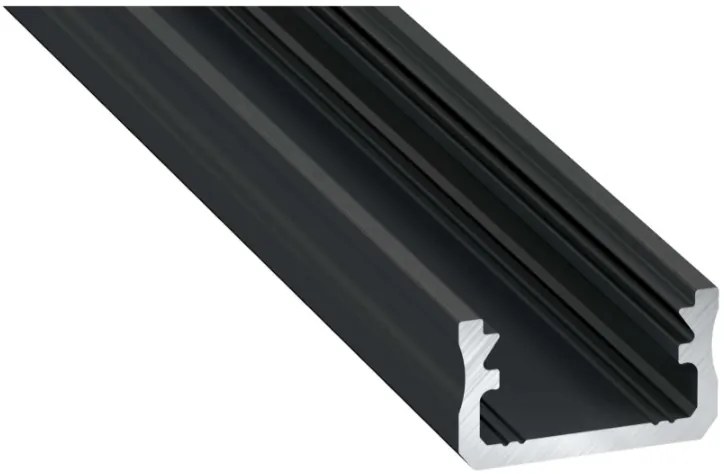 Led-Labs LED profil LUMINES typ A čierny elox 3m