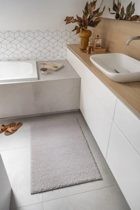 Kúpeľňový koberček JUMBO tmavobéžový