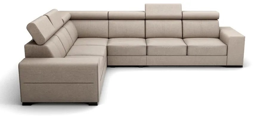 Rohová sedacia súprava Apollo 2R-OT Soro 23, drevená venge