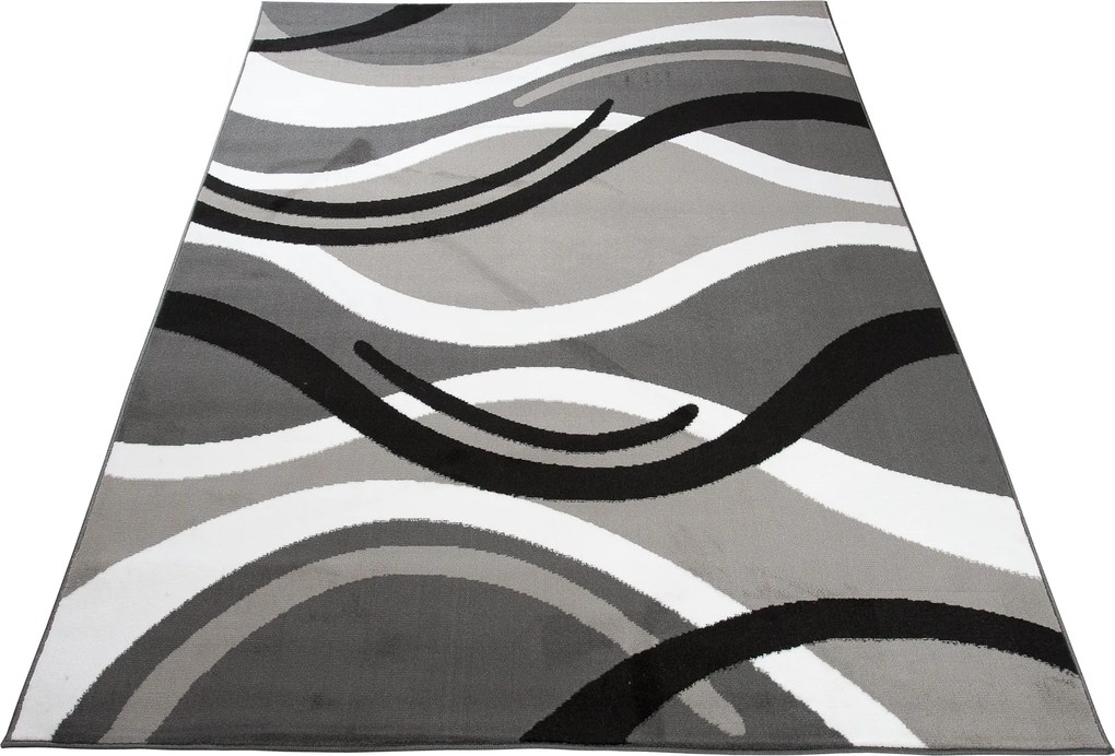 TA Koberec T966A TMAVO SIVÁ LACNÁ PP CRM Rozmer: 220x300 cm