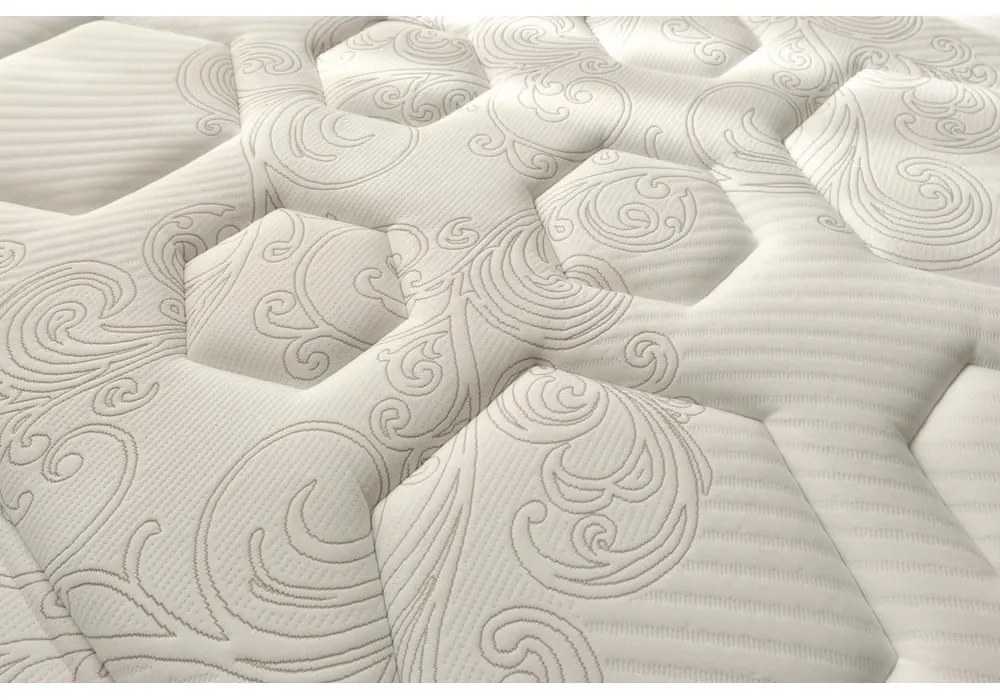 Tvrdý/stredne tvrdý pružinový obojstranný termoregulačný matrac 160x200 cm Hexaflex Bagged Springs Gel – Moonia