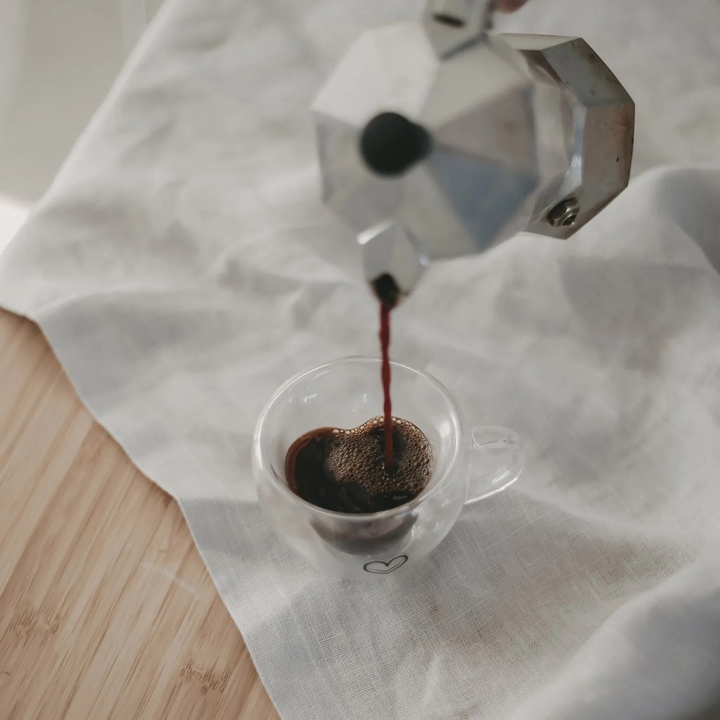 Eulenschnitt Sklenený hrnček na espresso Heart 50 ml