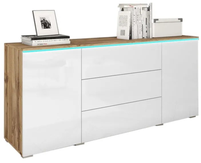 Komoda AMALIE - dub wotan / áno