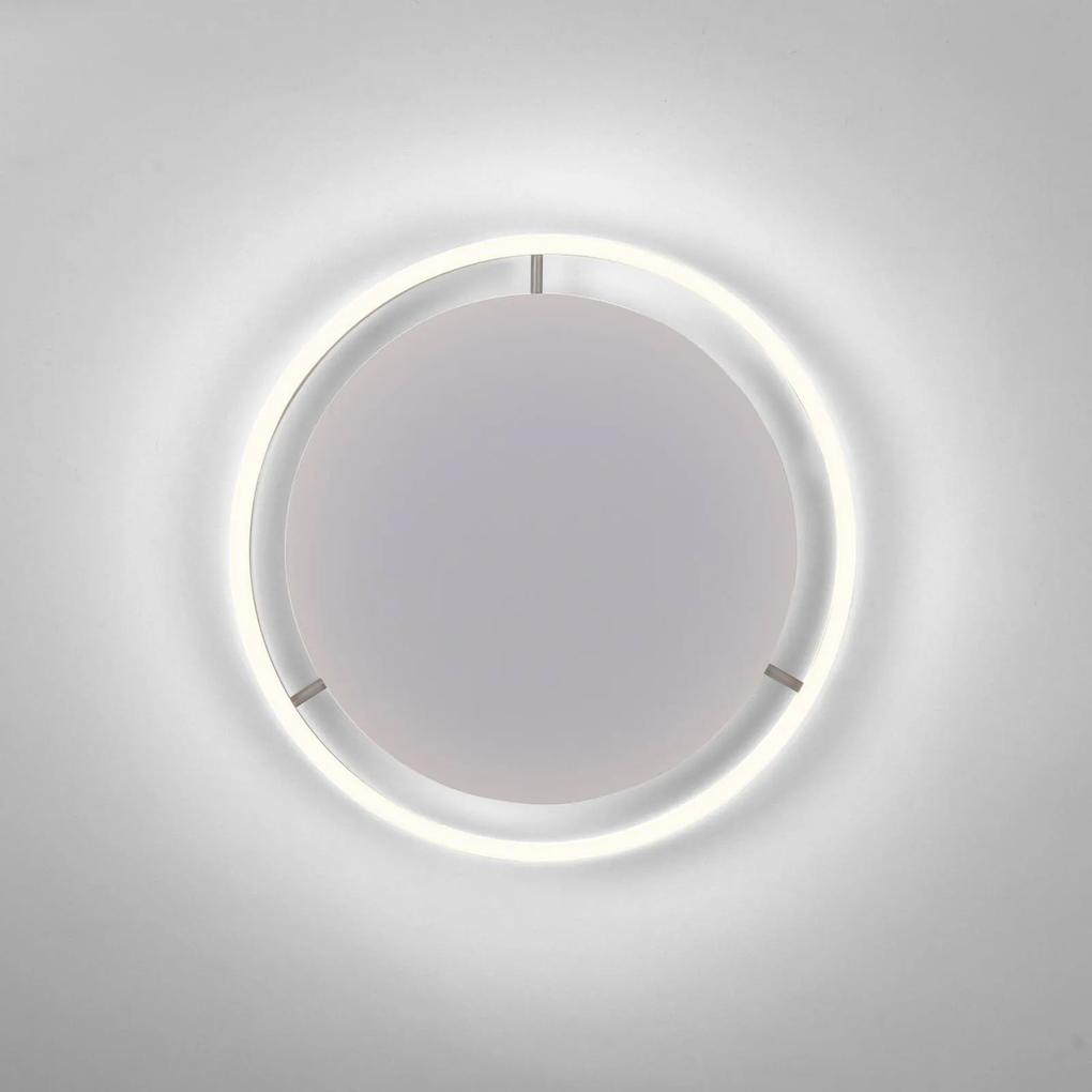 Stropné LED svetlo Ritus, Ø 39,3 cm, hliník