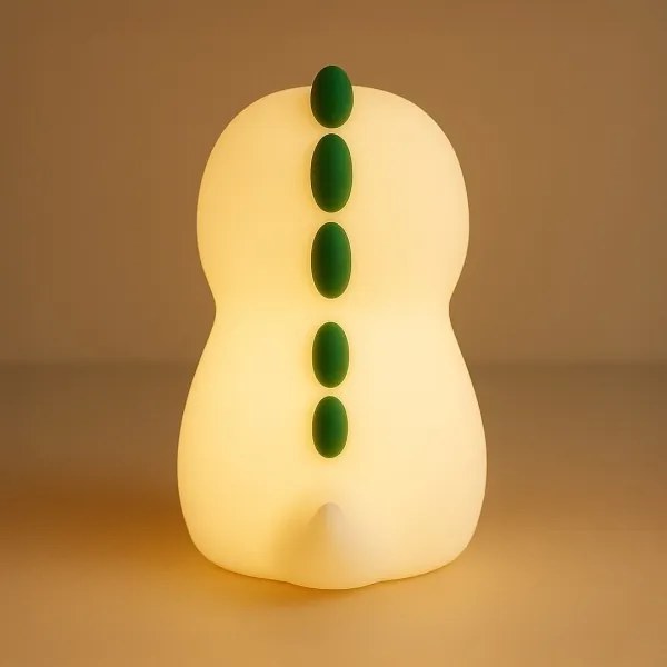 LED RGBW Stmievateľné nabíjateľné detské nočné svetlo DINO LED/1W/5V 1200 mAh