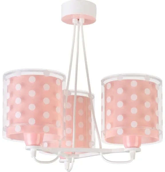 Dalber 41007S - Detský luster DOTS 3xE27/60W/230V