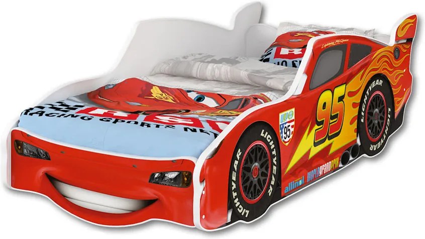 DO Detská posteľ auto McQueen 160x80