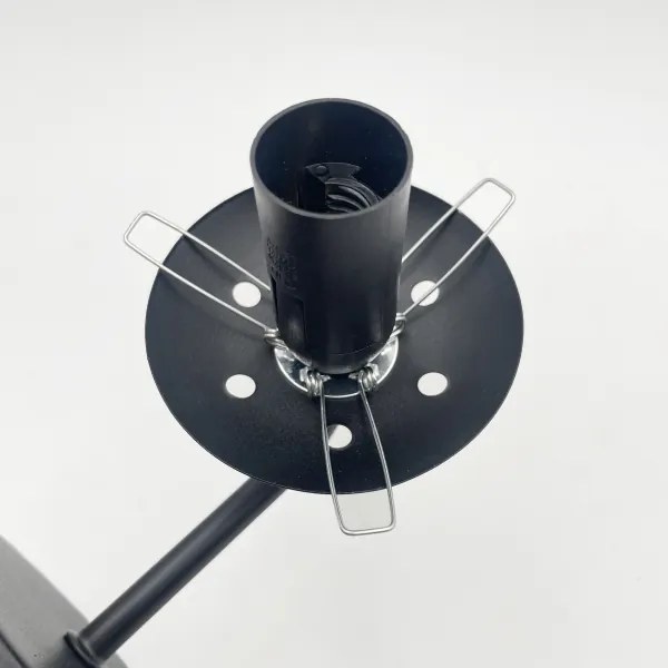 Brilagi - Nástenné svietidlo MALIVA 1xE14/15W/230V čierne/dymové