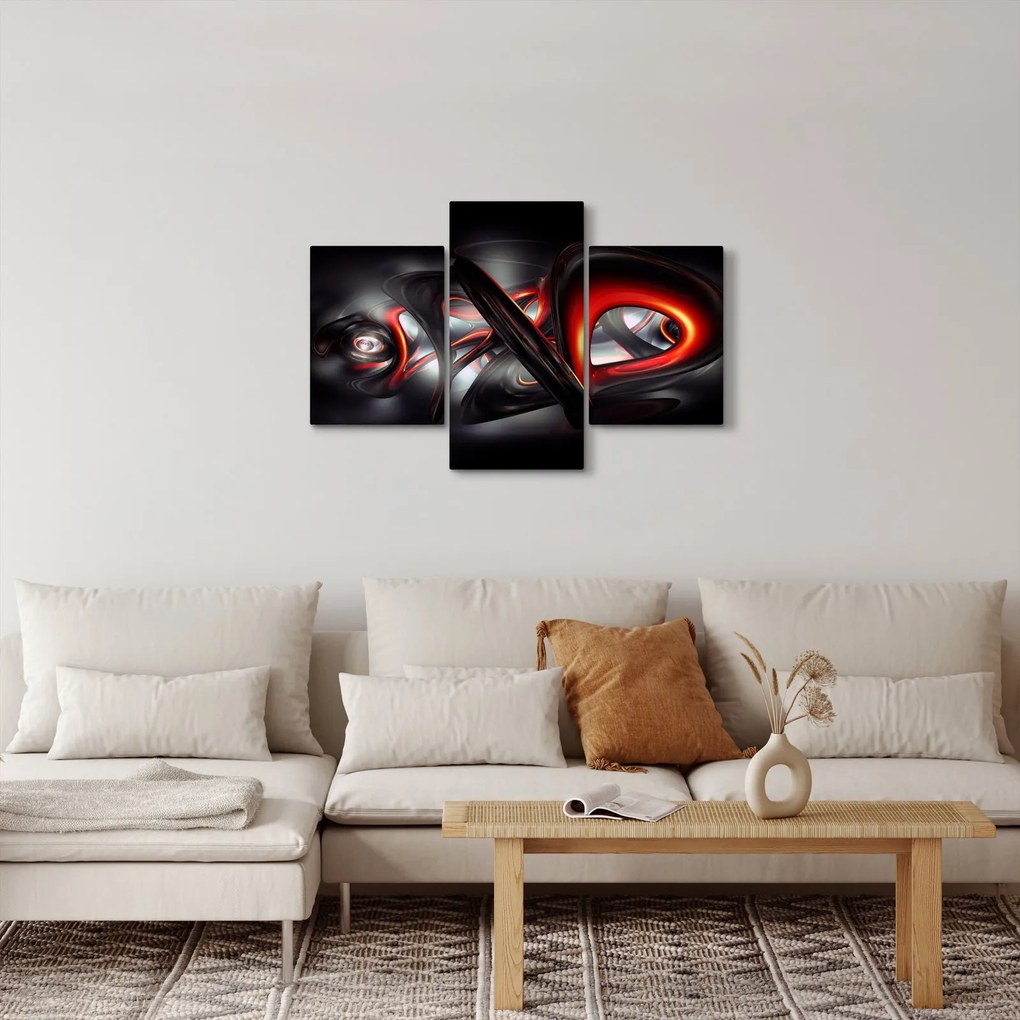 Obraz abstrakcie (90x60 cm)
