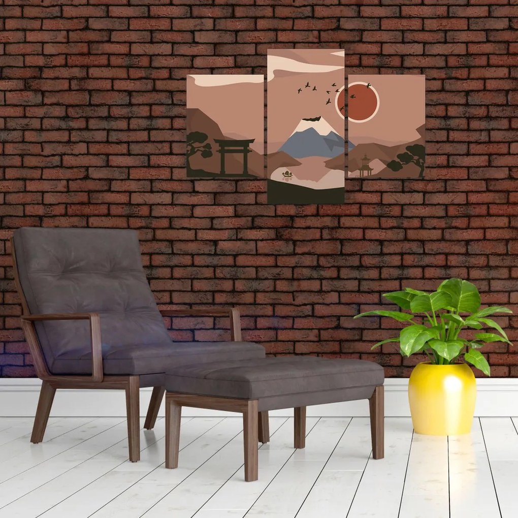 Obraz - Japonsko N⁰1 (90x60 cm)
