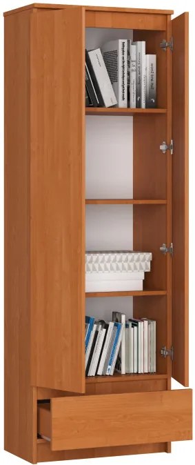 Uzavretý regál R60 2D 1SZ CLP olcha