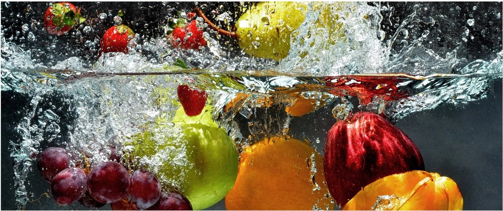 Obraz - Ovocie (120x50 cm)