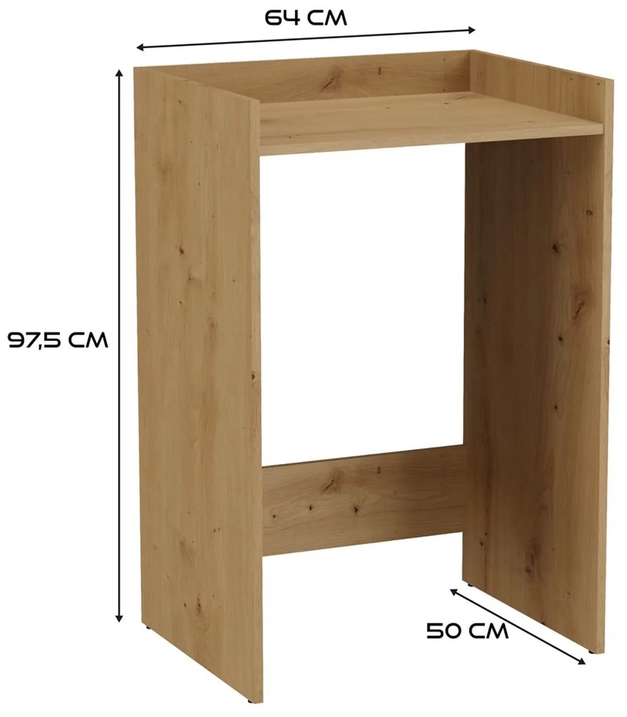 Regál na práčku POLA NP - dub artisan