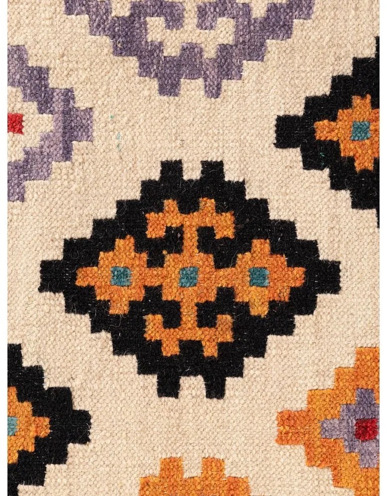 Červený obojstranný ručne tkaný vlnený koberec 160x230 cm Kamal Kian – Nouristan