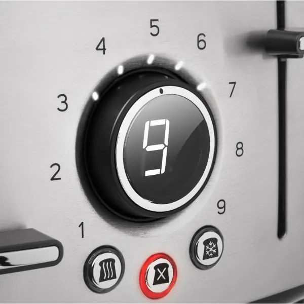 Sencor - Hriankovač so štyrmi otvormi 1600W/230V matný chróm