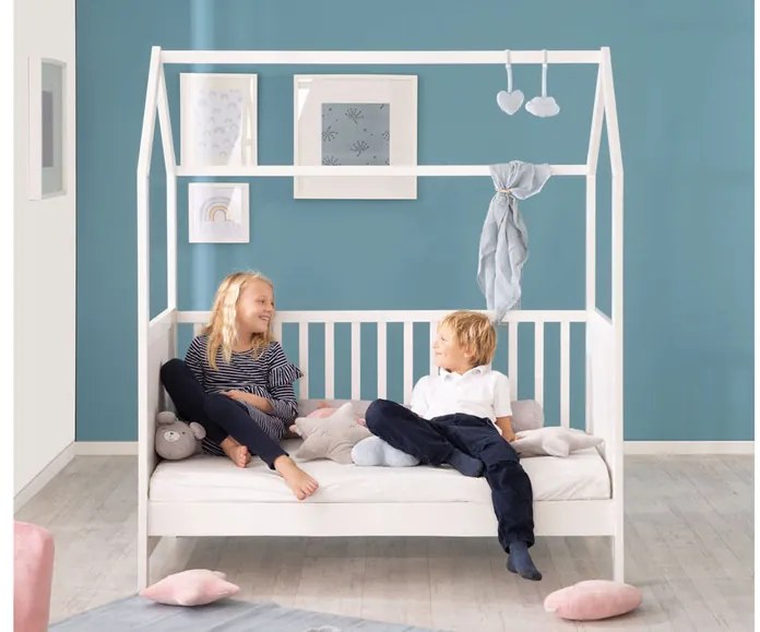 roba Detská postieľka 70 x 140 (biela, 70x140) (100340822)