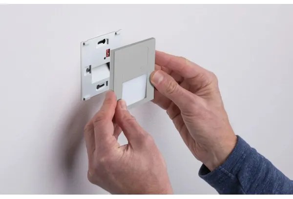 Paulmann 80003 - LED/1W Schodiskové svietidlo so senzorom TSARO 230V matný chróm