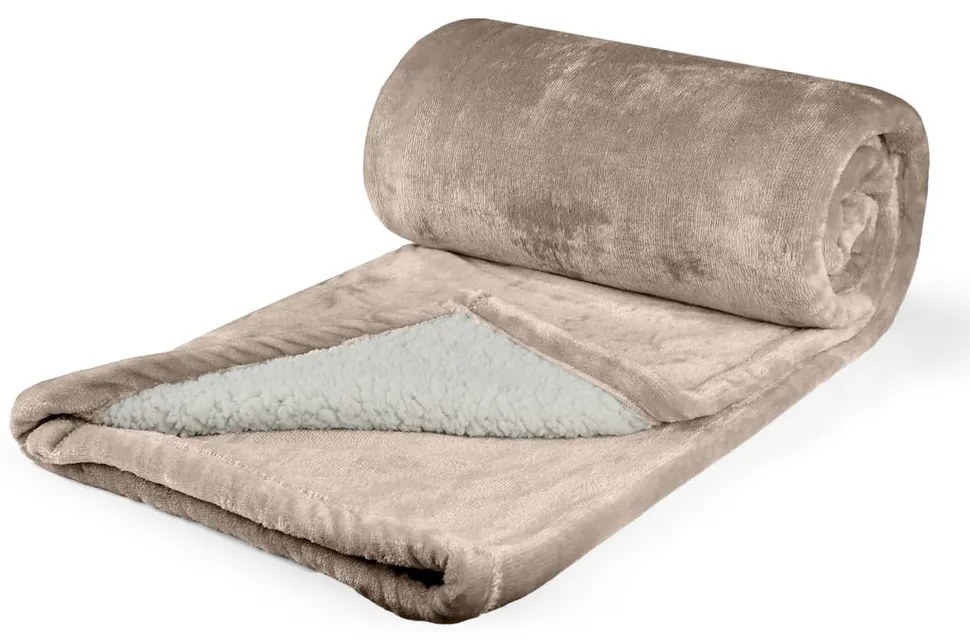 Polášek Mikroflanelová deka s barančekom - Tmavošedá | 100 x 150 cm