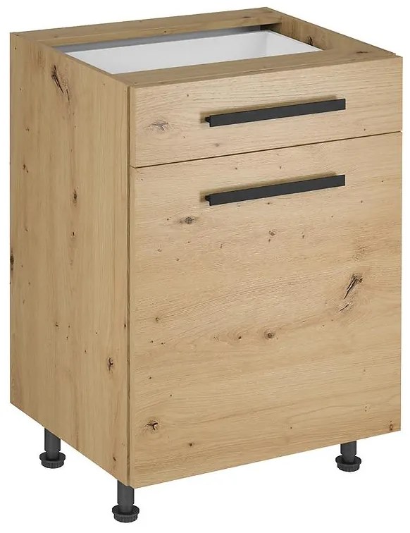 Skrinka do kuchyne Langen d60s1 úchyt dub artisan