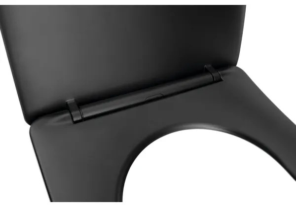 Sapho - WC sedátko PACO SoftClose, čierne