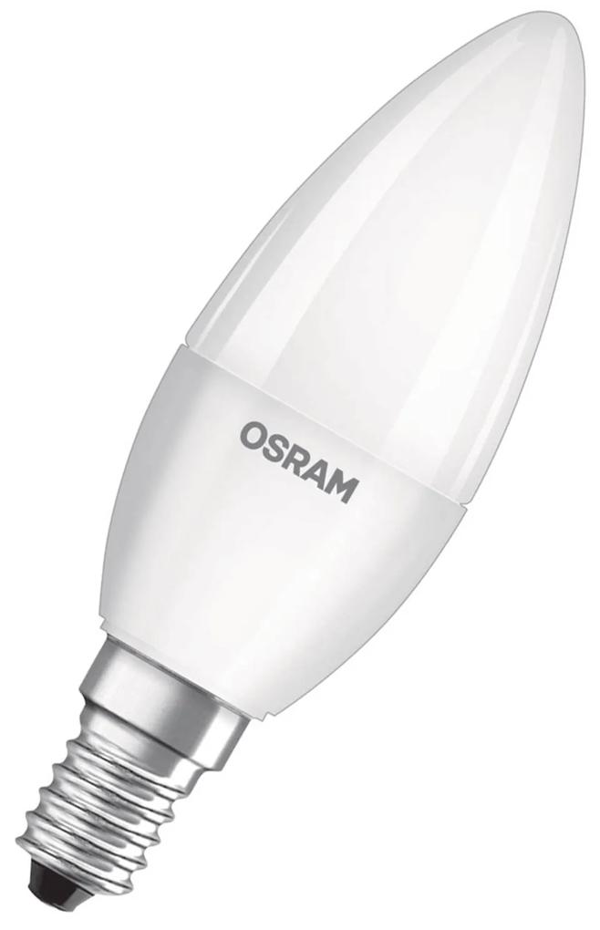 OSRAM LED sviečka E14 Base Retro 4,9W 4 ks 4 000 K