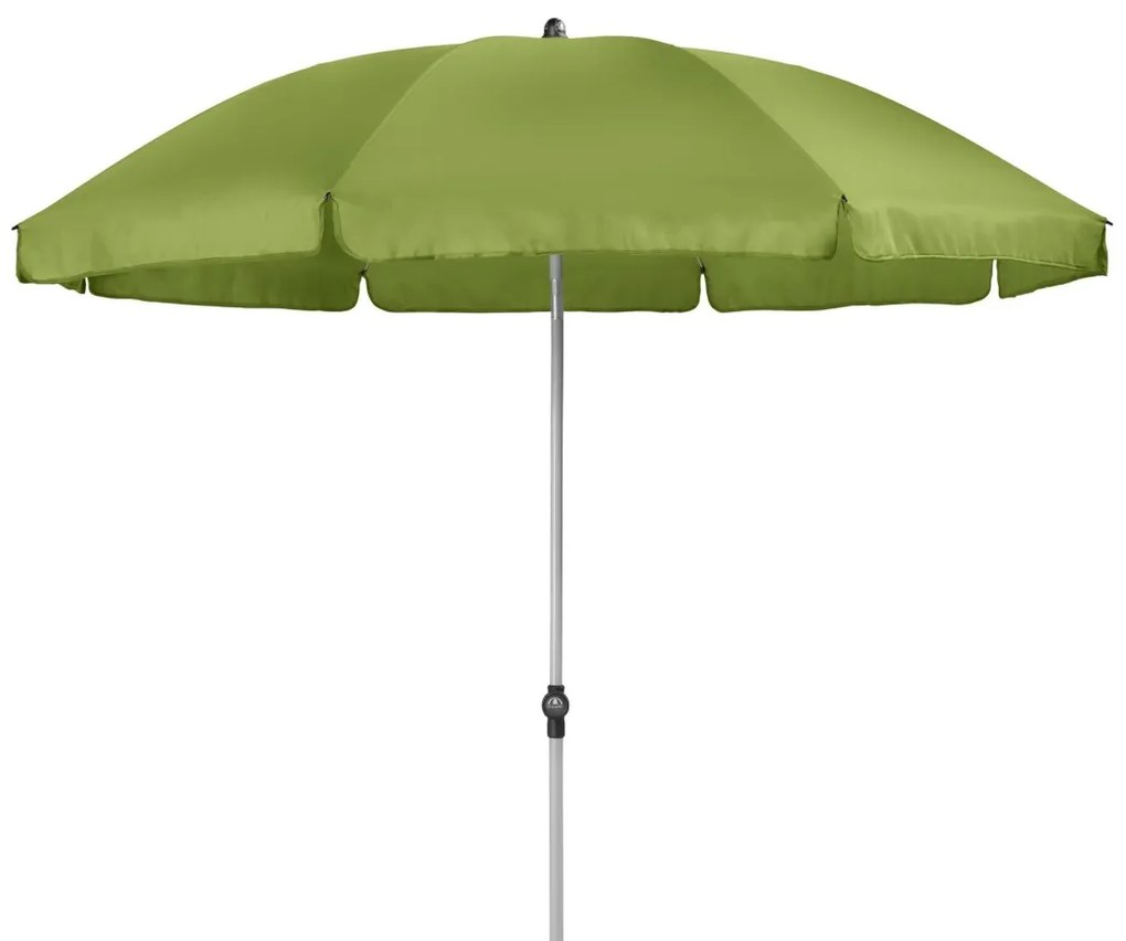 Doppler ACTIVE 2 m – naklápací balkónový a plážový slnečník výrazně zelená (kód farby 836), 100 % polyester