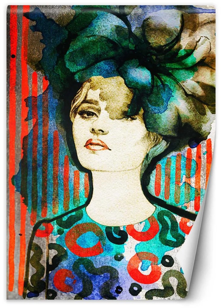 Gario Fototapeta Žena v klobúku Materiál: Vliesová, Rozmery: 150 x 210 cm