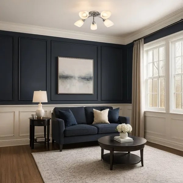 Prisadený luster PORTOS 5xE14/10W/230V lesklý chróm