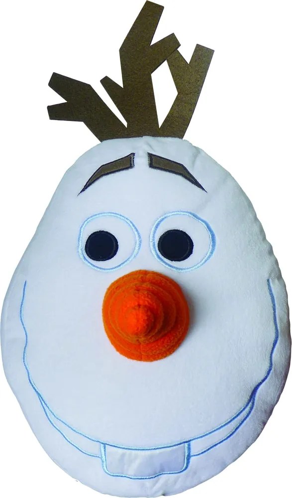 CTI 3D vankúšik Frozen Olaf (Ľadové kráľovstvo) 40 cm