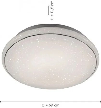 Leuchten Direkt 14744-16 - LED RGB Stmievateľné JUPI LOLASMART LED/32W/230V + DO