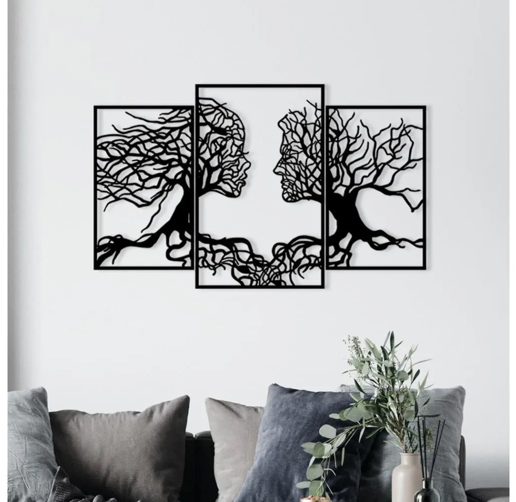 Asir Nástenná dekorácia 116x71 cm strom života kov 279ENZ1114