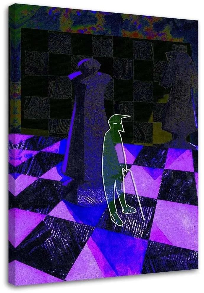 Gario Obraz na plátne Starý muž v čarovnej miestnosti - Mikolaj Zabrzenski Rozmery: 40 x 60 cm